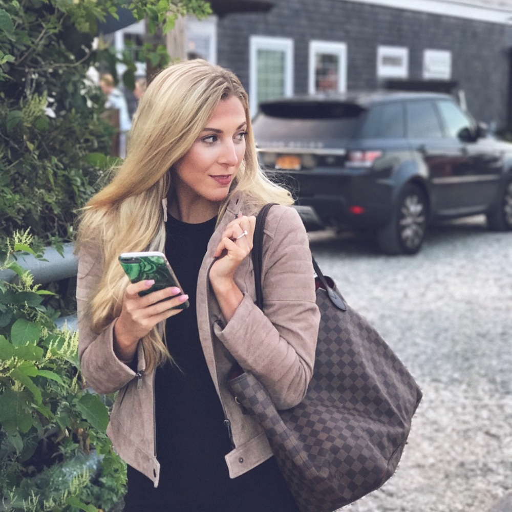 Bagatelle Nude Suede Jacket